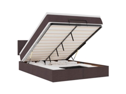 Ottoman Bed, Ottoman Beds Vidaxl Marrom Tecido (140 X 200 Cm)