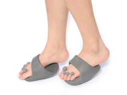 Órtese (cinza) Para Perna/pé (o/x) Com Funções De Massagem E Suporte