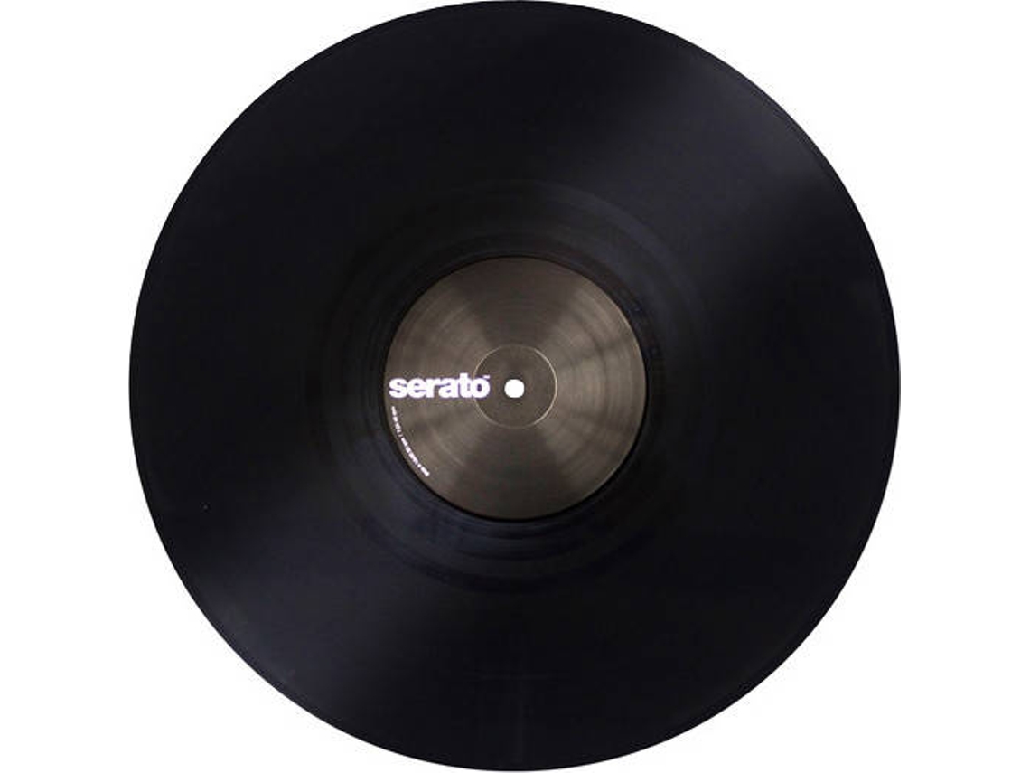 Vinil de Controlo SERATO Standard Colors 12'' Preto Par
