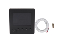 Termostato inteligente Wi-Fi (com visor LCD, sensores e controle remoto por aplicativo)