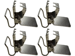 Conjunto De 4 Prendedores Para Tapetes, Fixadores Para Carpetes, Prendedores Para Colchas, Tiras Para Lençóis, Suportes