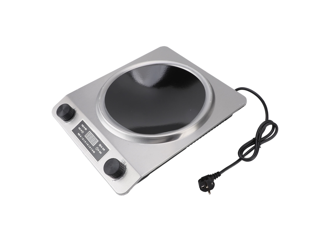 Laxiscreed Fogão De Indução Portátil 3500w Com Controle Touch, Limpeza Fácil E Ferve 1l Em 2 Minutos