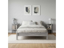 Vidaxl Mesa De Centro 2 Pcs Sonoma Cinzento 40 X 30 X 49 Cm