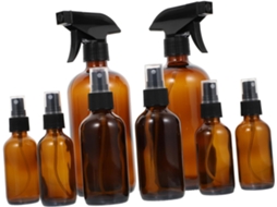 Frasco De Vidro Recarregável Com Spray Para Cosméticos Domésticos.