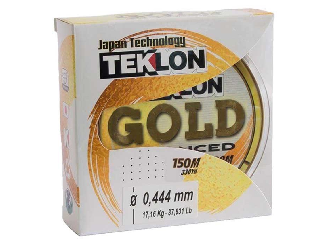 Monofilamento Gold Advanced 150 M Dourado 0.294 Mmteklon