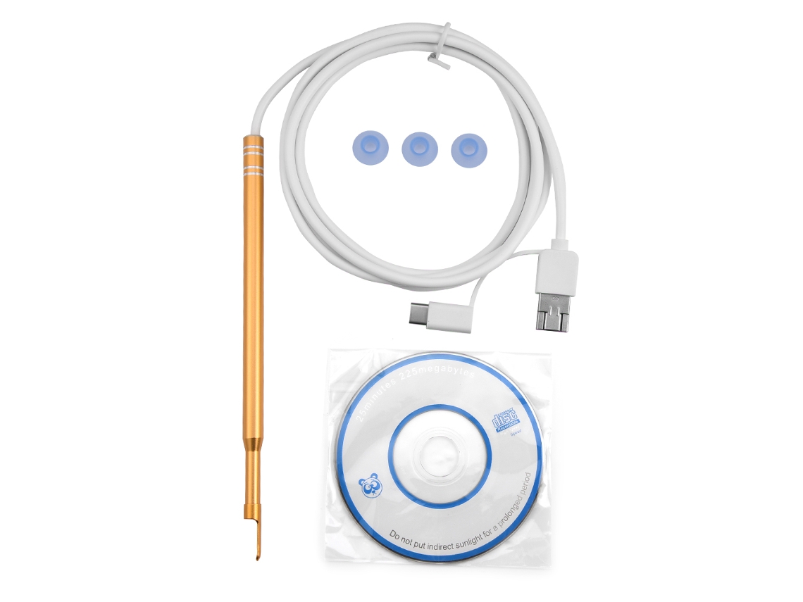 Endoscópio 5,5mm Hd À Prova D'água e Câmera de Inspeção Usb. EOOCOO