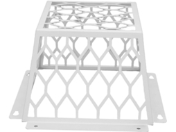 Grade De Proteção Contra Pássaros Em Aço Para Secadora De Alta Potência E Coifa De Ventilação.