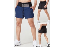 Urbannova-bermudas Masculinas Com Forro Bolso Zíper Quick Dry