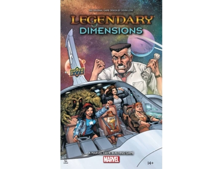 Jogo de Tabuleiro  Legendary: A Marvel Deck Building Game: Dimensions (Inglês - Idade Mínima: 8)