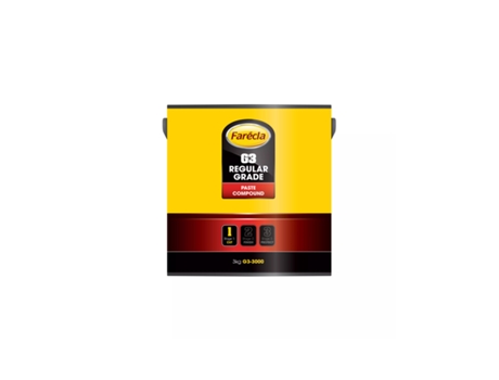 G3 Regular Grade Pasta De Polimento 3 Kg Farecla