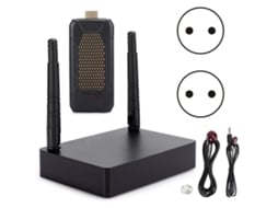 Adaptador De Áudio E Vídeo Hdmi Wireless Mini Transmissor E Receptor