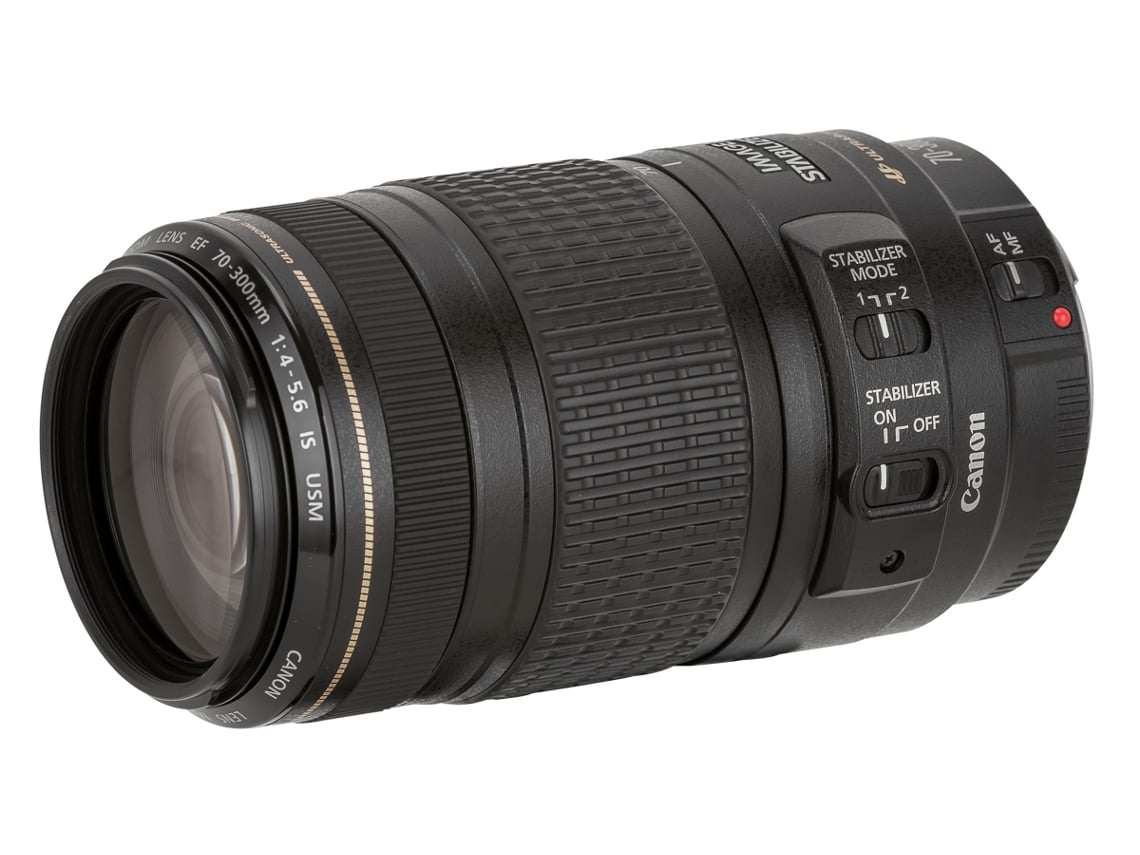 Objetiva CANON EF 70-300 mm F4-5.6 IS USM (Encaixe: Canon EF