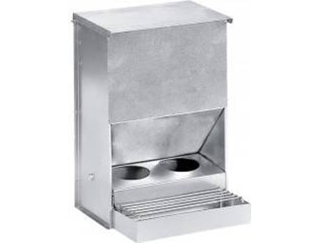 Comedouro para Caturras COPELE 2 Furos (Cinzento)