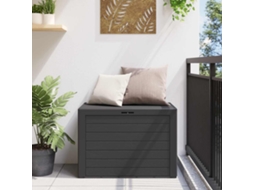 Vidaxl Caixa De Arrumação De Jardim 78x44x55 Cm Antracite