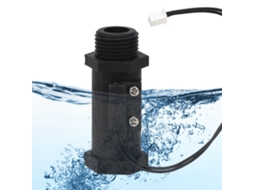 Sensor De Fluxo De Água Laxiscreed Em Plástico Pp Com Proteção Contra Falta De Água E Compatível Com Dc 0-110v