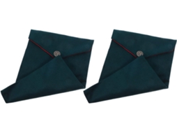 Capa De Veludo Ciieeo Para Livros Escrituras Budistas E Bíblicas, Bolsa Organizadora De Textos Sagrados, Verde Escuro, 2 Peças
