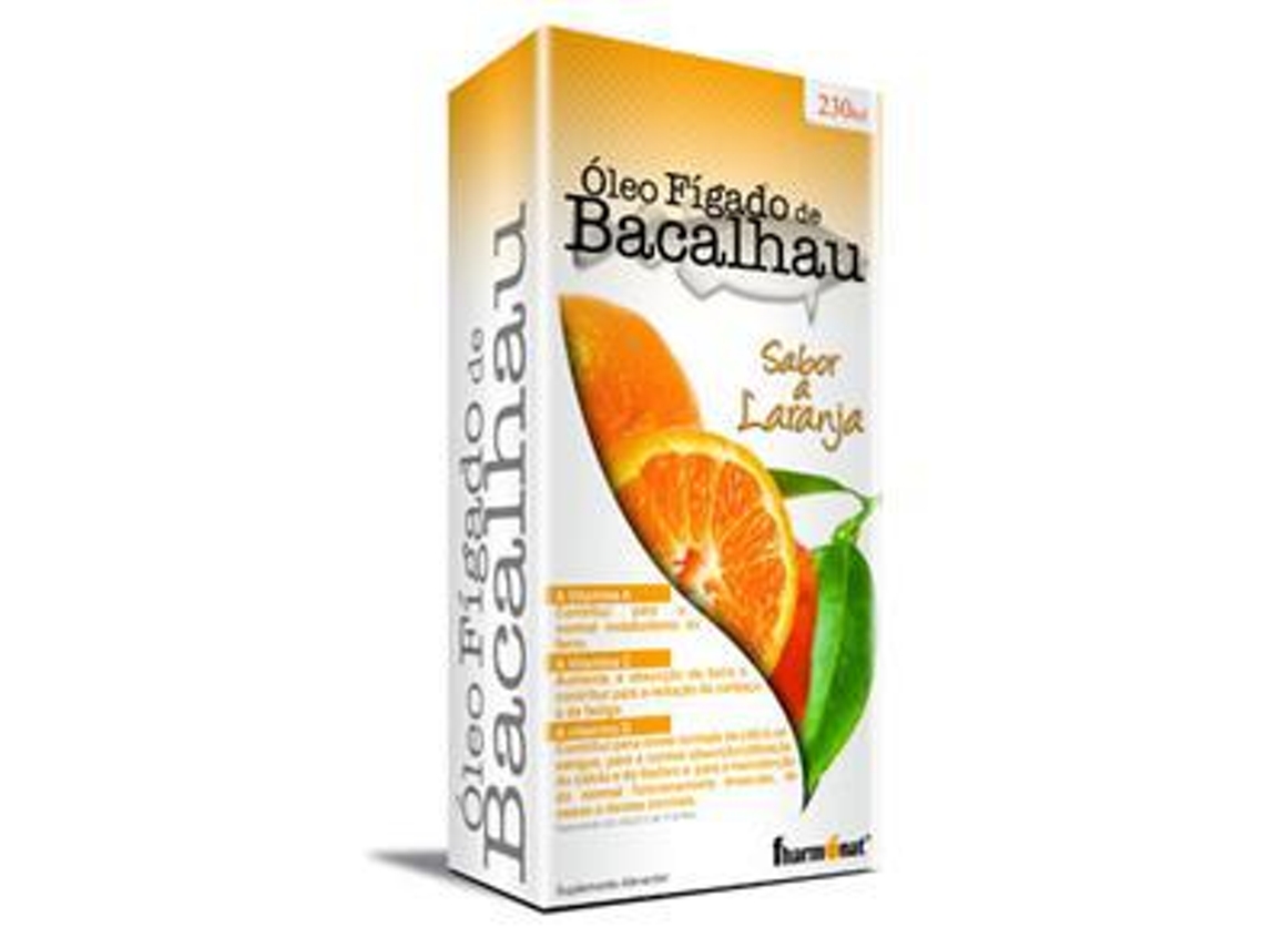 Óleo De Fígado De Bacalhau Xarope 230Ml - Fharmonat