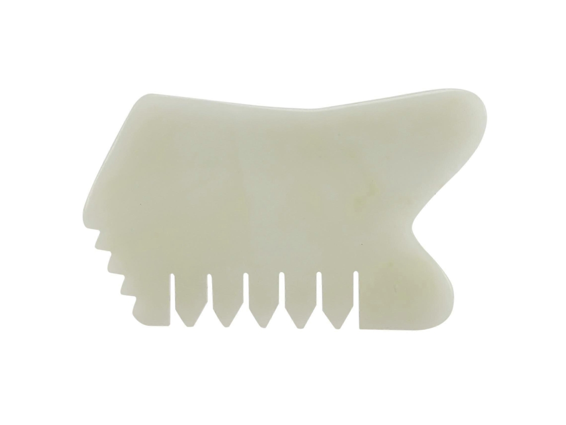 Pente Jade Guasha, Pontos De Acupuntura Para Estimular O Rosto, Braços E Pés. Jinyubo Store