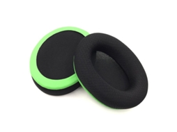 Almofada Para Auscultadores Kingston Hyperx Cloud Core De Orelhas De Espuma Macia Preto Verde