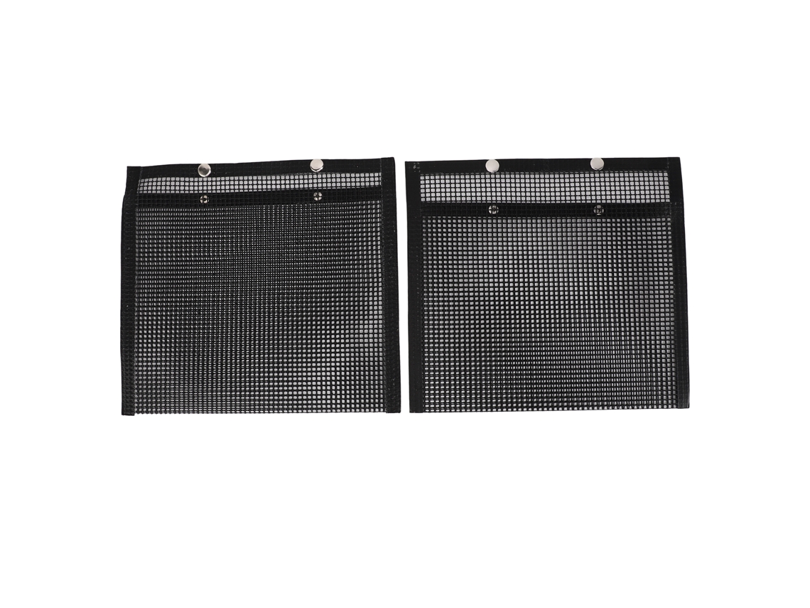 2 Saches Reutilizáveis Malha Churrasco Resistentes Ao Calor