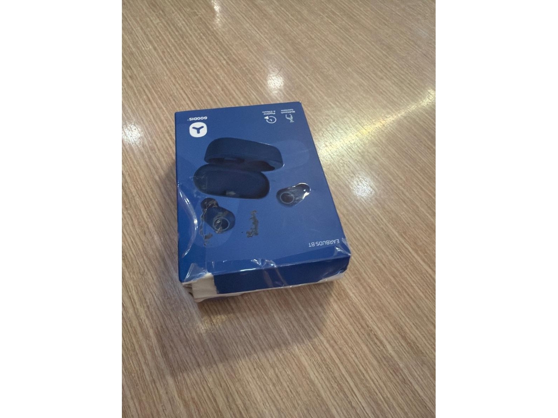 Auriculares Bluetooth GOODIS Buds (Outlet Caixa Aberta - In Ear - Microfone - Azul)