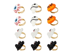 Decoração De Halloween, Tema Fantasma, Suprimentos Para Festas Assustadoras Para Um Brilho Encantador Em Eventos Festivos
