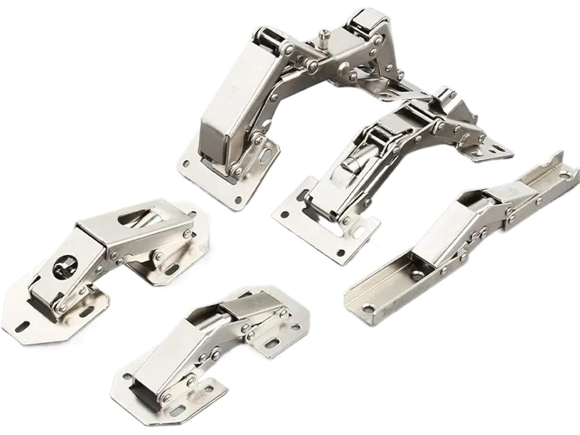 Conjunto De 2 Dobradiças Para Armário, Ângulos 90/150/170 Graus, Sem