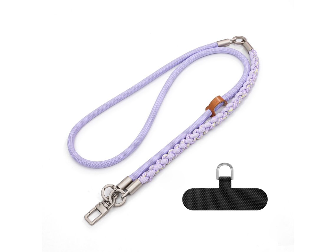 Lurelia Cordão Para Telemóvel Ajustável Anti-perda Transversal Para Pescoço 120 Cm