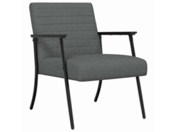 Conjunto 1 Poltrona Moderna Vidaxl Cinzento Tecido (59 X 75 X 78 Cm)