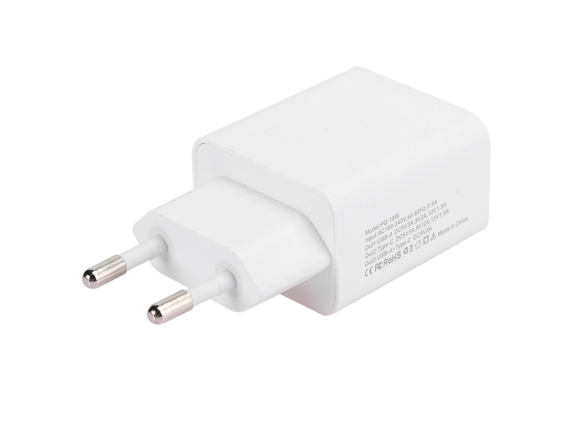Carregador PD para iPhone 11 com Duas Portas USB EOOCOO