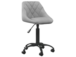 Office Chair, Office Chairs Vidaxl Cinzeto Veludo (n/a)