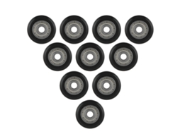 10 Peças De Polia Cnc De Pom Com Rolamentos De 5mm Para Impressora 3d (l)