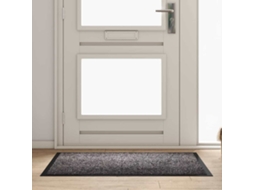 Vidaxl Tapete De Entrada Cinzento-claro 60 X 40 X 1.2 Cm