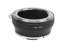 Adaptador De Lente De Alta Precisión Fikaz Para Montura Nikon F Para Cámara Com Montura Nikon 1