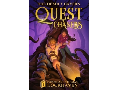 Livro La Caverna de la Muerte Cazadores de Aventuras - Quest Chasers The Deadly Cavern de Grace Lockhaven e Thomas Lockhaven (Espanhol)