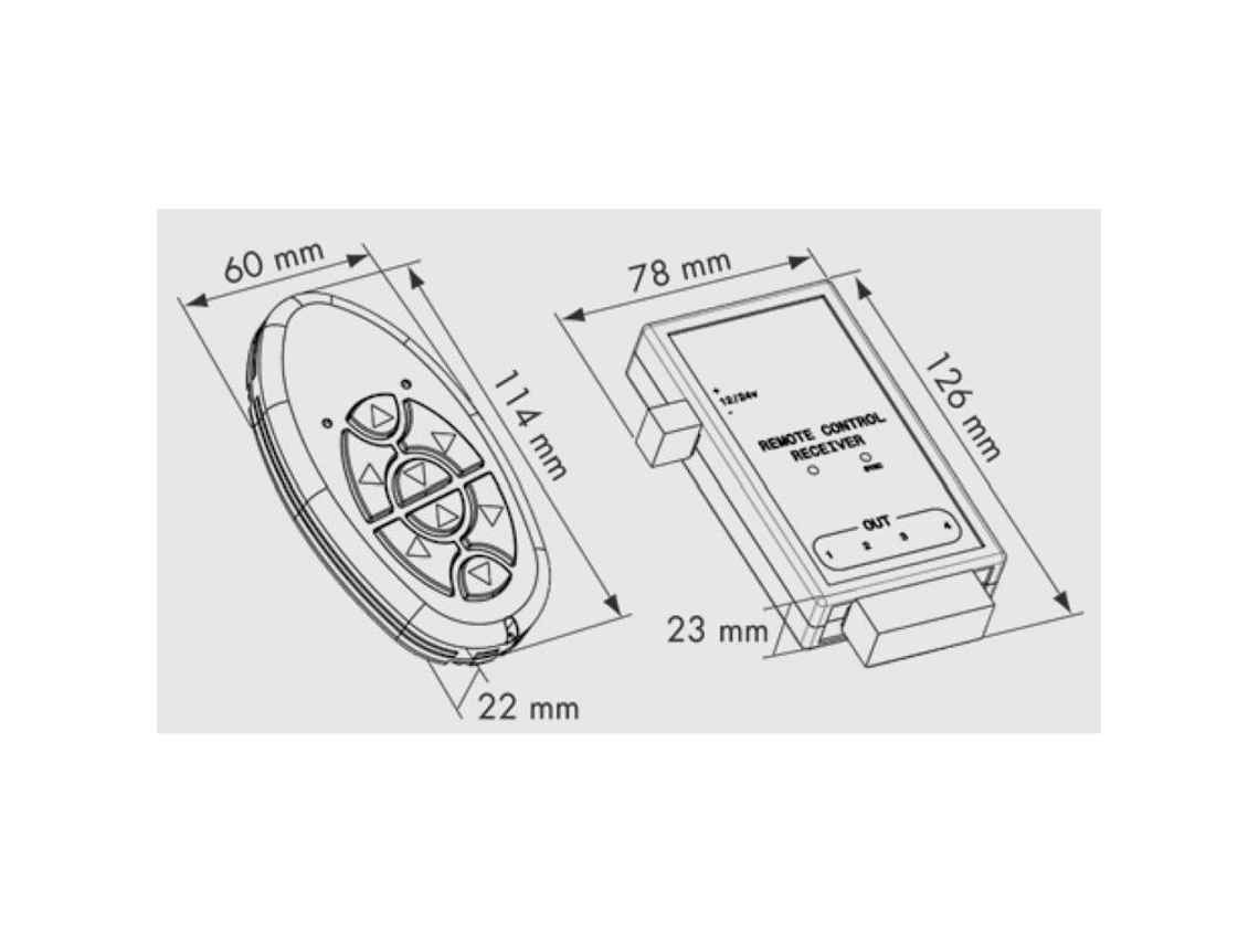 Lofrans Remote Transmitter Receiver
