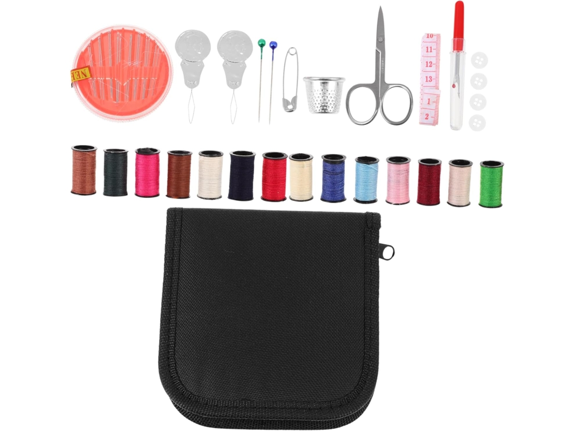 2 Conjuntos De Kit De Costura Portátil Para Casa - Conjunto Completo De Ferramentas Manuais