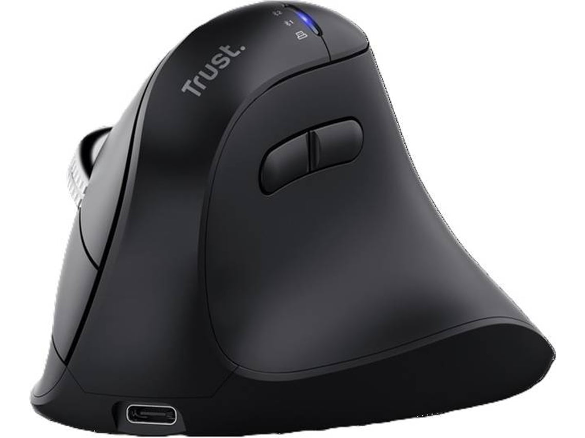 Rato Wireless TRUST Vertical Vyran (4800 DPI - Preto)