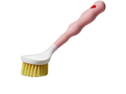 Escova De Lavar Louça Multifuncional Com Cabo Longo Para Limpeza Panelas, Frigideiras E Pias, Rosa