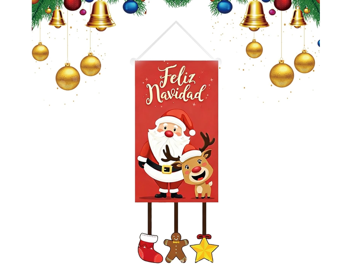 Bandeira de Natal para Jardim, Impermeável, Enfeites Festivos, Bandeira de Jardim, Decoração de Natal, para Casa, CHABERLU