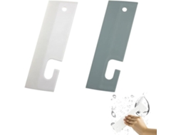 Conjunto De 2 Raspadores De Silicone Para Box De Chuveiro Com Gancho Para Pendurar