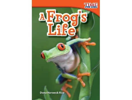 Livro a frog's life de rice, dona herweck (inglês)