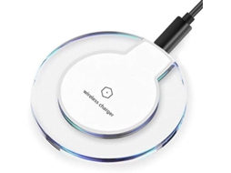 Carregador Sem Fio Atualizado Para Apple, Samsung Yizhood Branco