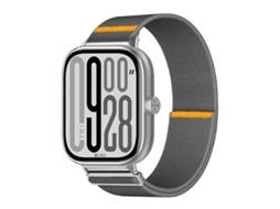Bracelete para Redmi Watch 6 / 5 / Xiaomi Band 9 Pro / 8 Pro Nylon Elástico Laço Único Ajustável Cinza XIAOMOYU