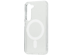 Capa Magsafe para Samsung Galaxy S23 S BELINE Pele Sintética Transparente