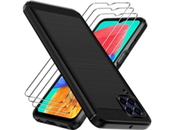 Capa Vidros Temperados Proteção Antichoque Câmara Para Samsung Hongwe. Verde
