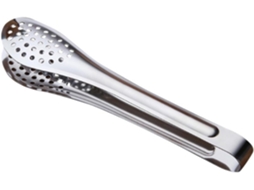 Pinça Para Churrasco Ifundom De 30cm Em Aço Inoxidável Com Design Espiral, Fácil De Guardar, Ideal Para Refeições Ao Ar