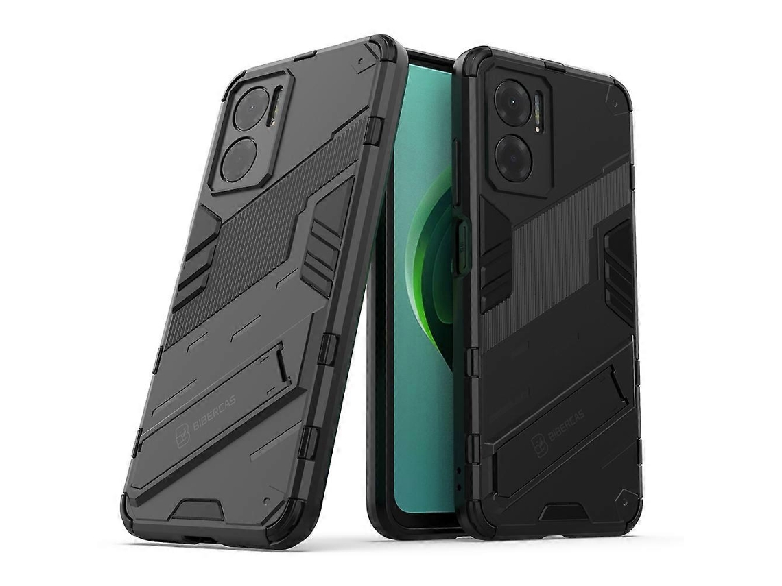 Capa Para Xiaomi Redmi Note 11e 5g China Punk Armor 2 Em 1 Em Pc + Tpu À Prova De Choque Com Suporte Invisível