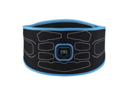 Lurelia Estimulador Abdominal Smart Ems Abdominal Trainer Estimulador Muscular Tonificador Fitness Vibração Cintura Cinto Corporal Emagrecimento
