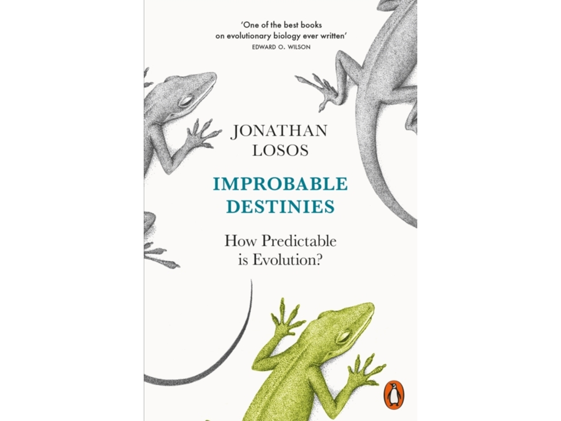 Livro Improbable Destinies de Jonathan Losos (Inglês)